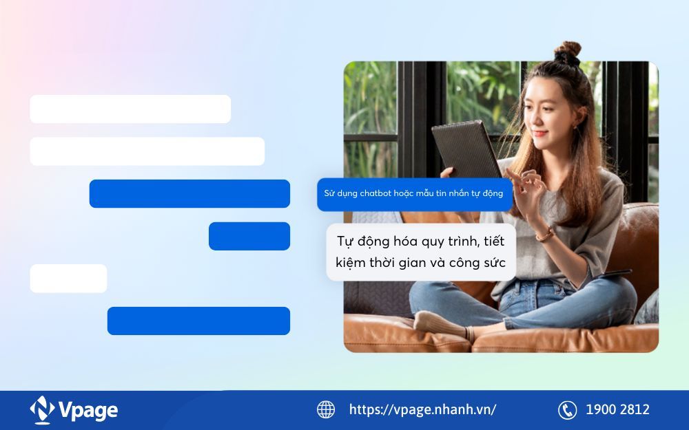 Tự động hóa quy trình, tiết kiệm thời gian và công sức
